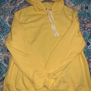 Yellow long sleeve hoodie from old navy